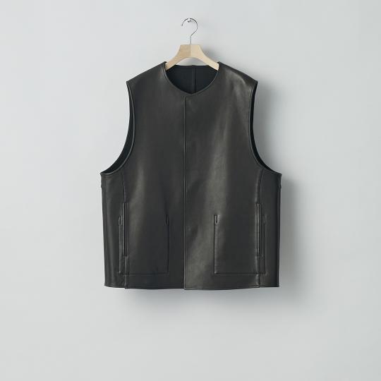 BONDED LEATHER VEST (ST.924)