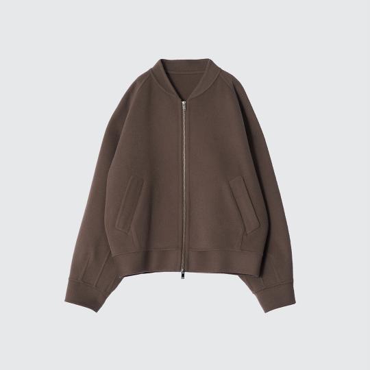 REVERSIBLE SEWING MINIMAL AWARD JACKET